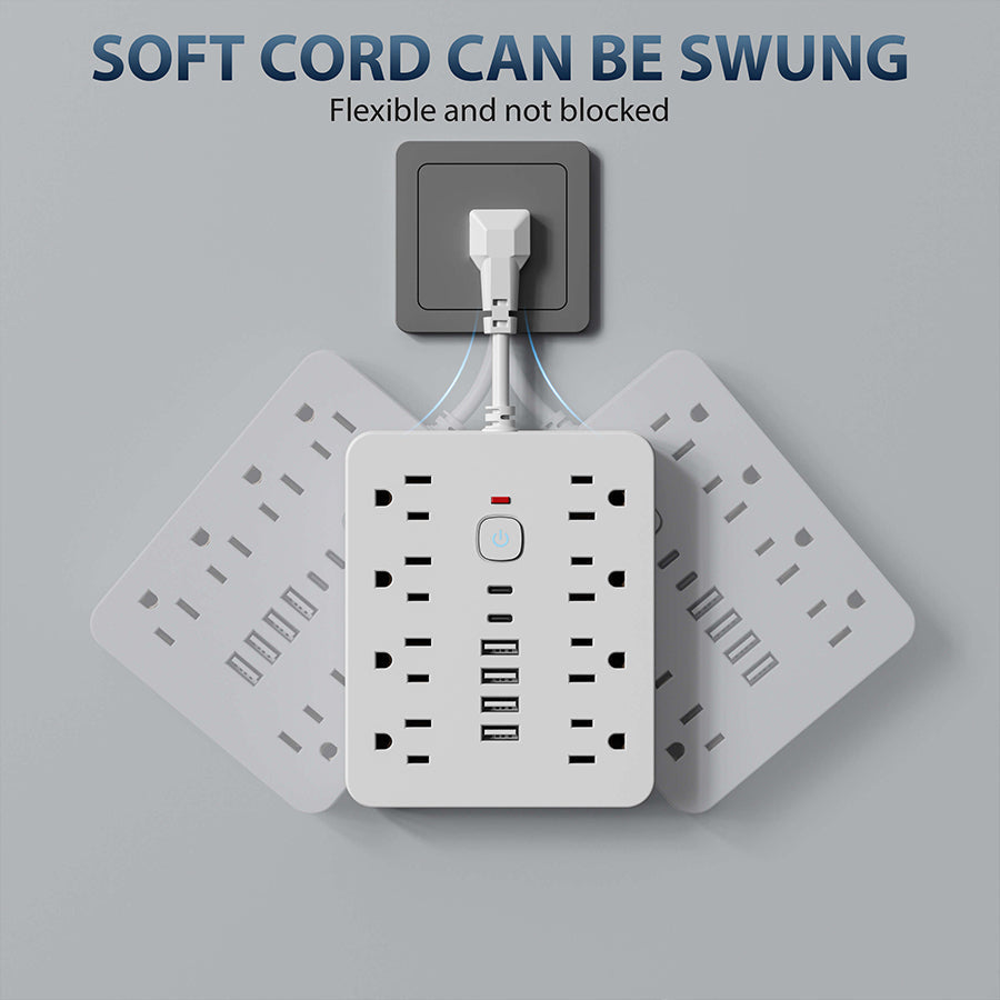 14-In-1 Power Strip With Surge Protection - detail