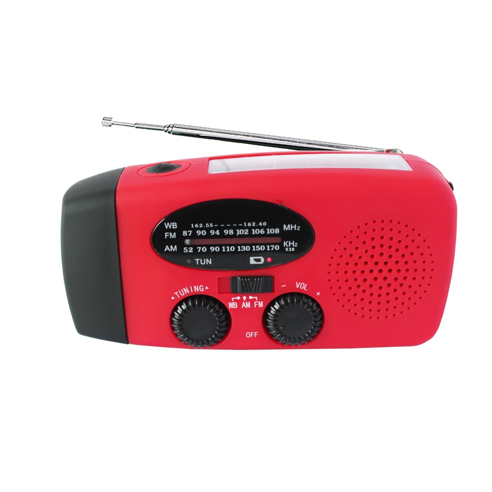 Storm Safe Emergency Am/Fm/Noaa Weather Band Radio With Solar Flash