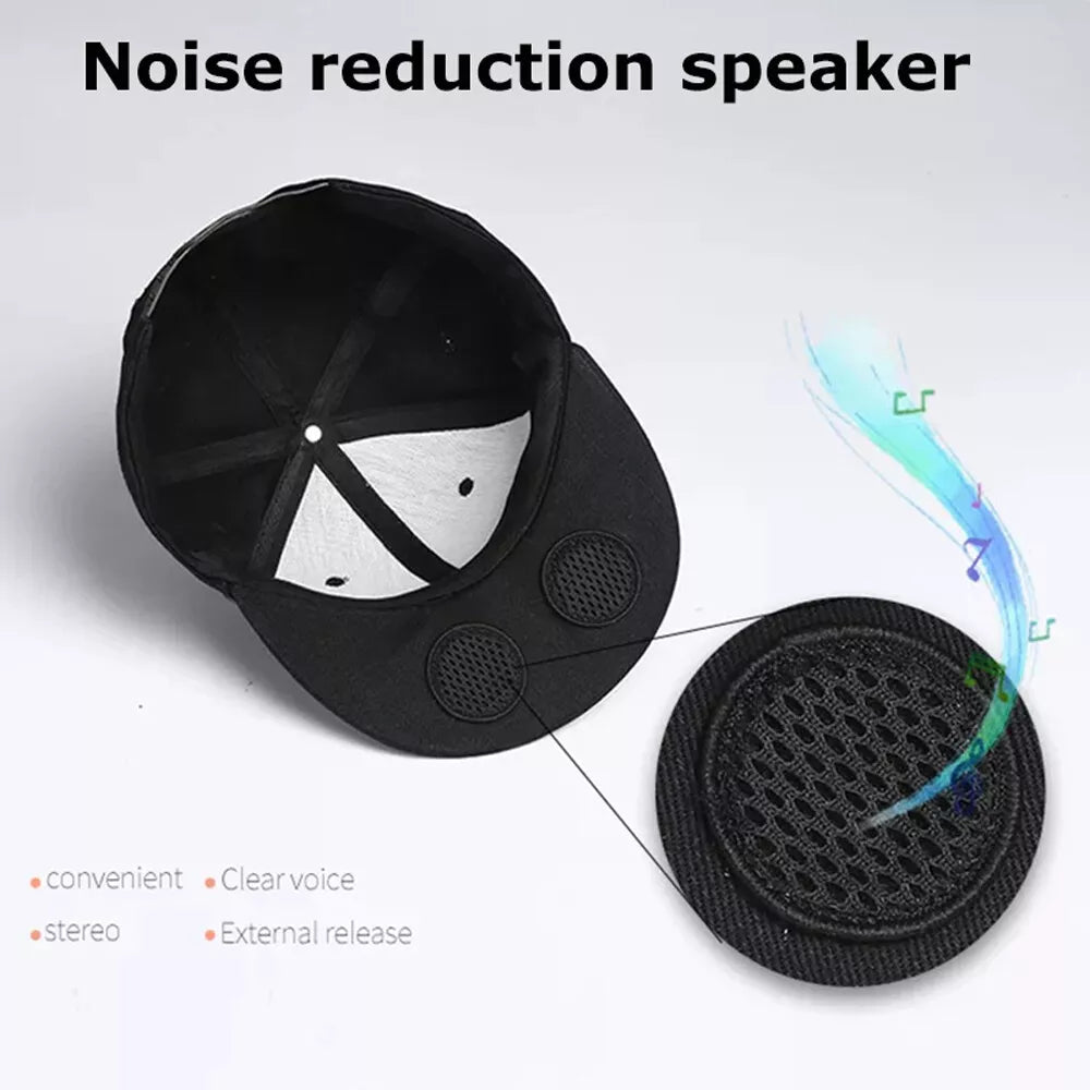 Bluetooth Speaker Baseball Cap - Wireless, Waterproof, and Stylish - detail