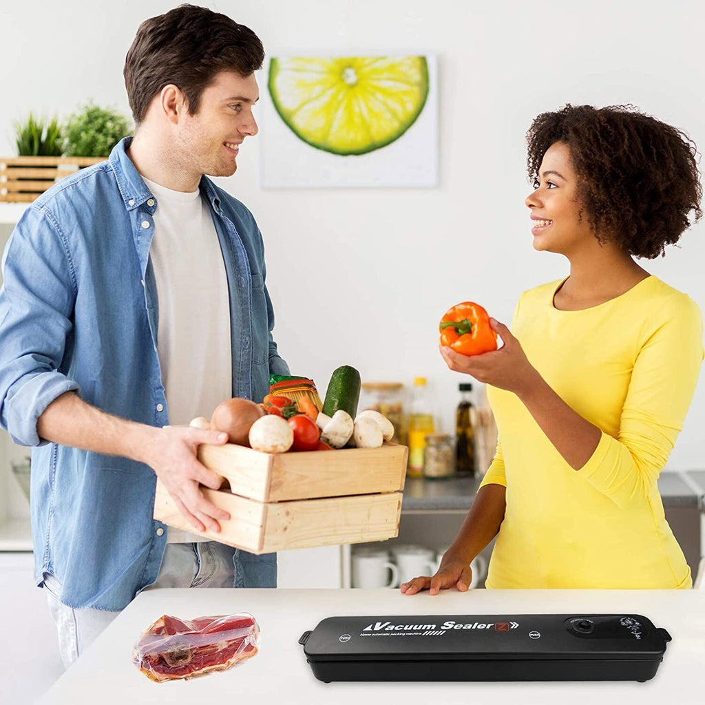 Electric Home Kitchen Food Saver Vacuum Bag Sealer Packing Machine - detail