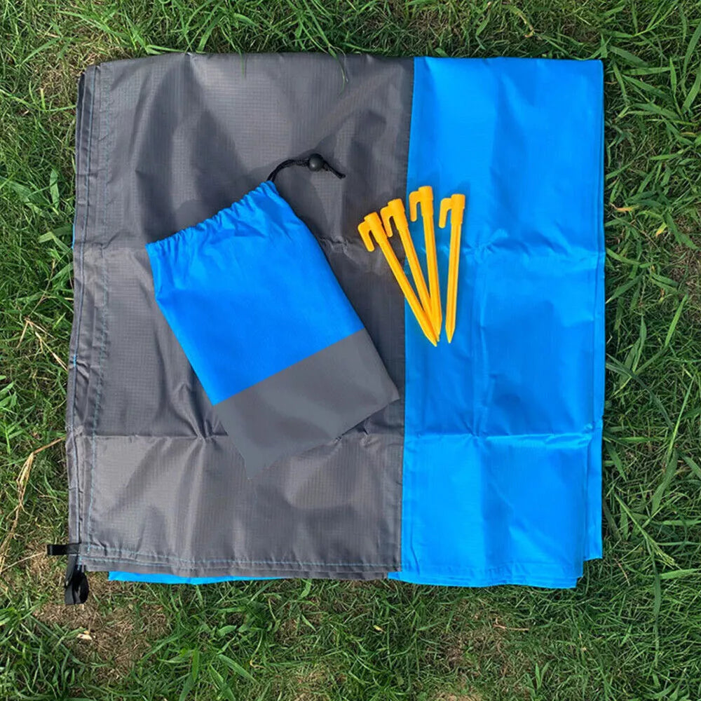 Heavy Duty Camping Tent Beach Picnic Blanket Tarp - detail