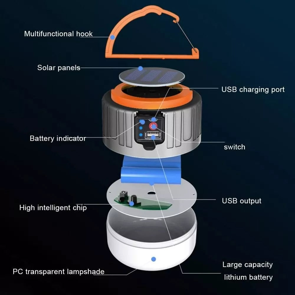 Camping Lantern - alternate angle