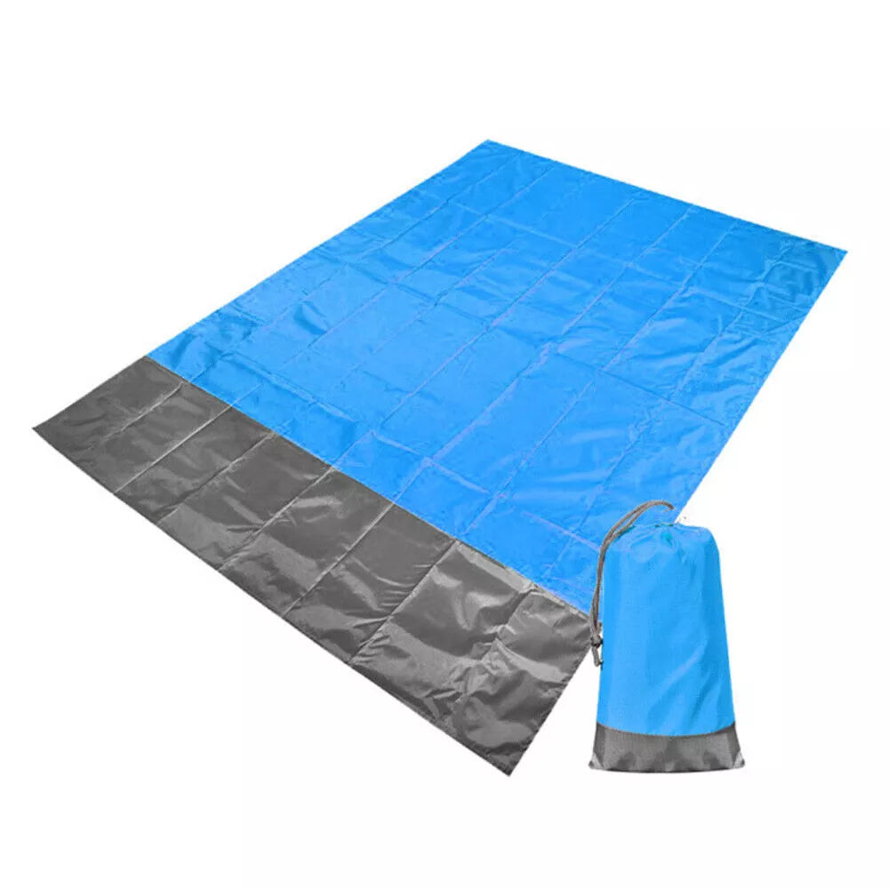 Heavy Duty Camping Tent Beach Picnic Blanket Tarp - alternate angle
