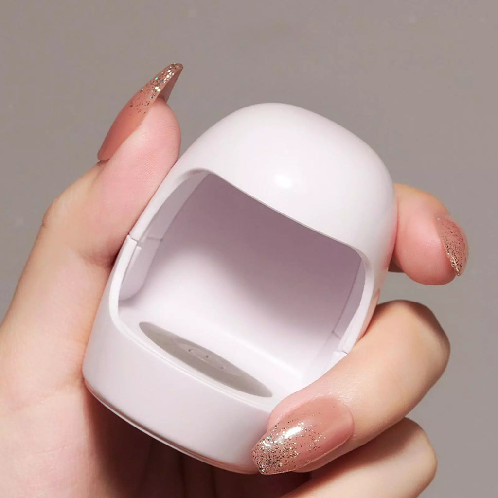 Fungal Laser Toe Treatment Clip On Device - in use