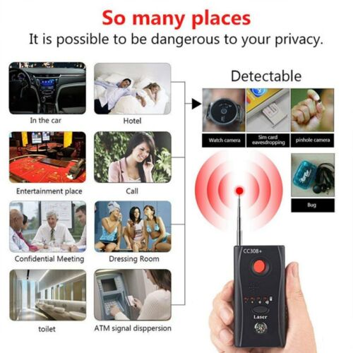Bug Detector - Hidden Camera and Microphones Detector - alternate angle