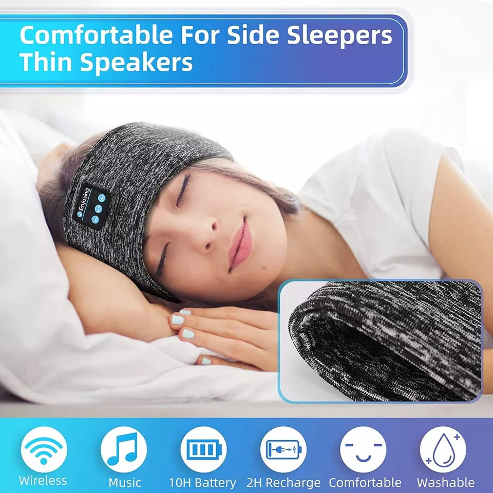 2-in-1 Wireless Sleep Headphones & Sports Headband - alternate angle