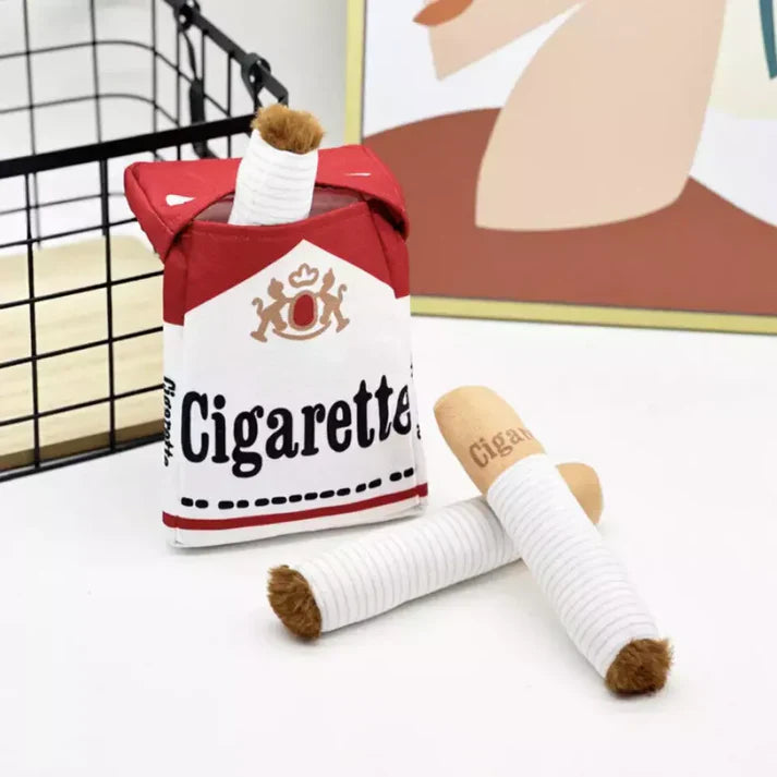 Cigarette Dog Toys - detail