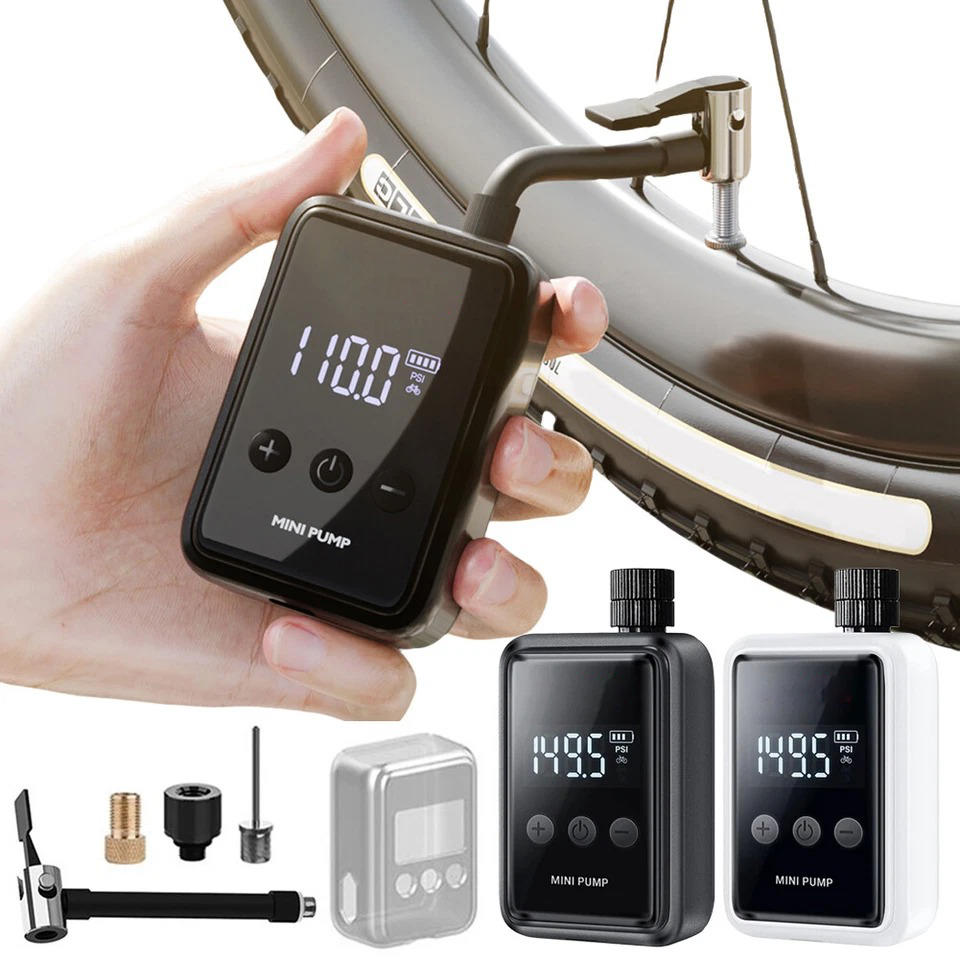 Electric Mini Bike Pump - detail