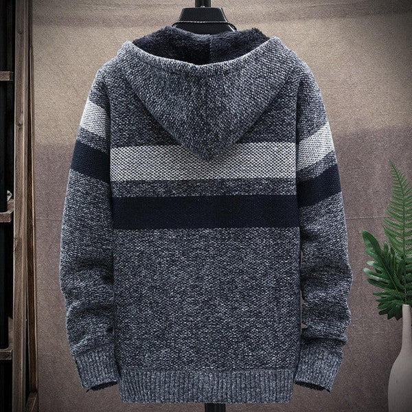 Casual Stripe Cardigan - detail