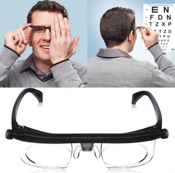 Adjustable Sight Glasses - alternate angle