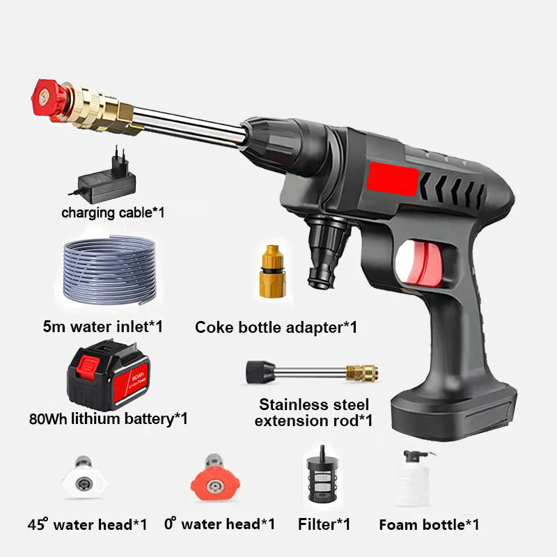 High Pressure Water Gun For Car Wash - alternate angle