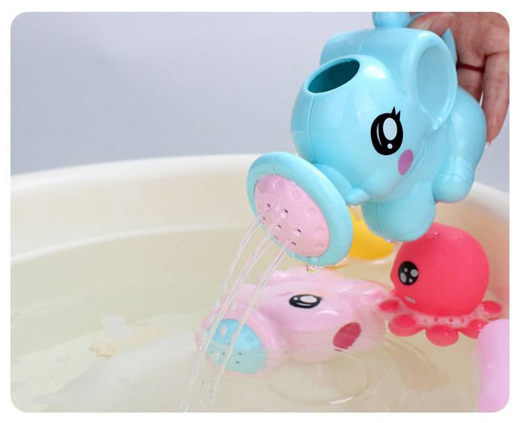 Baby Bath Toys - in use