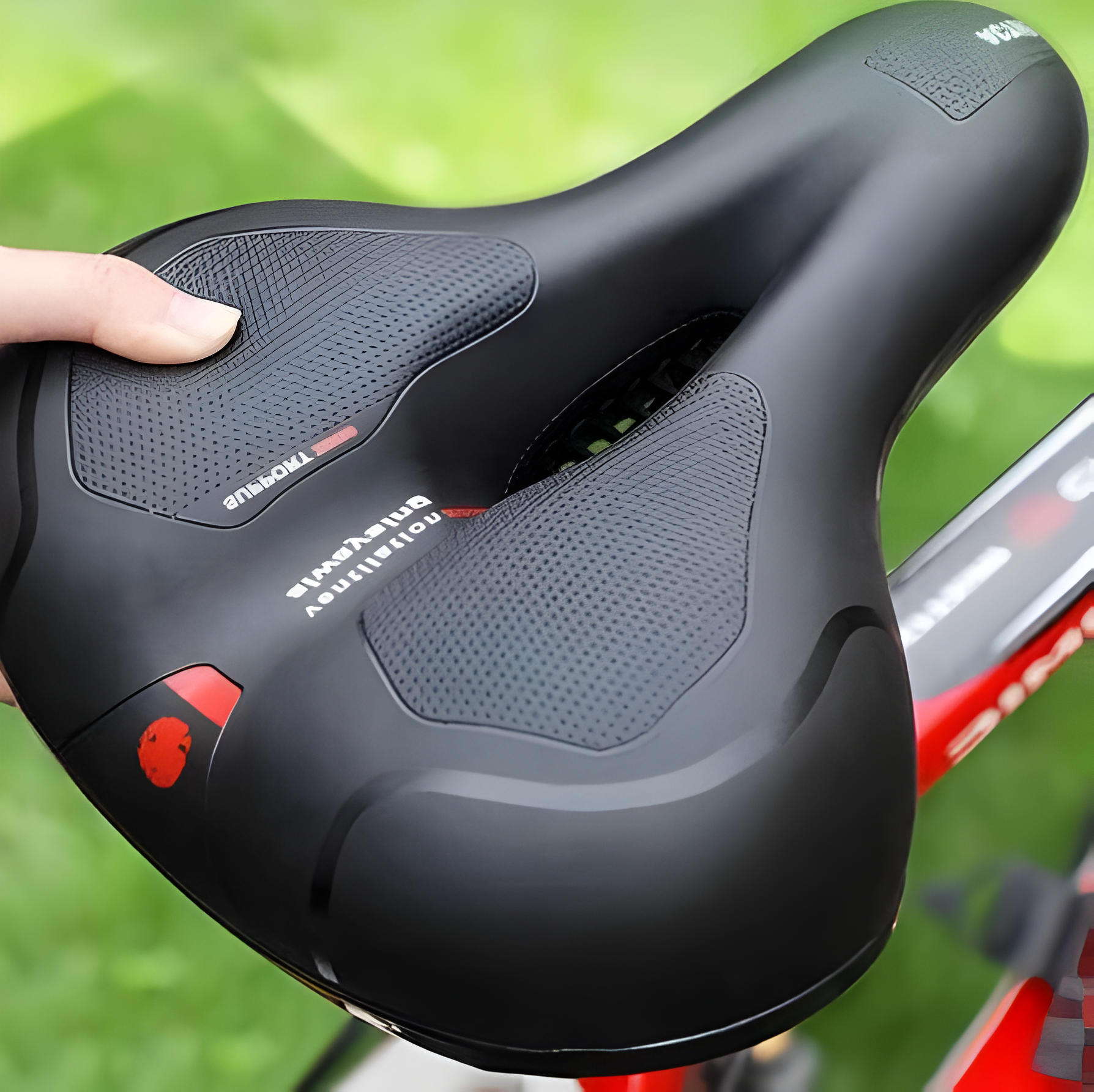 Cloud Saddle - Mountain Bike Saddle Shock Absorbing Bicycle - alternate angle