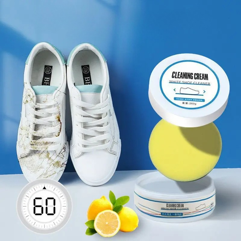 Waterless White Sneaker Cleaner & Cleansing Cream (100g)