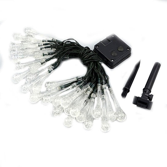 Dew Droplets 20 LED Solar Lights - in use