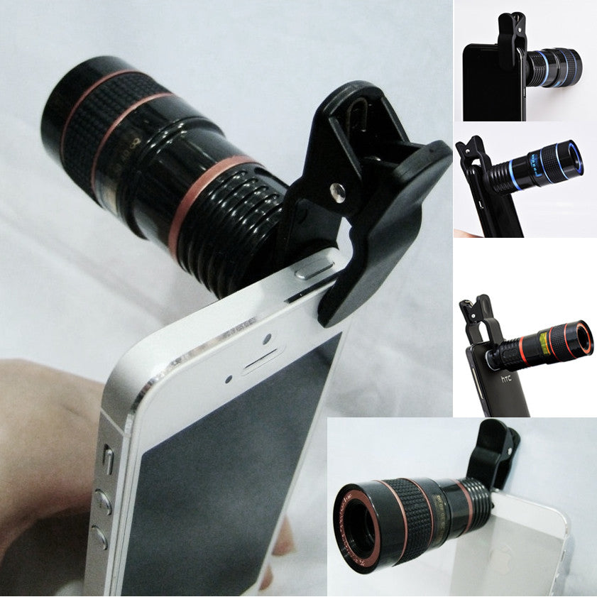 Telephoto PRO Clear Image Lens Zooms 8 Times Closer! for All Smart - detail