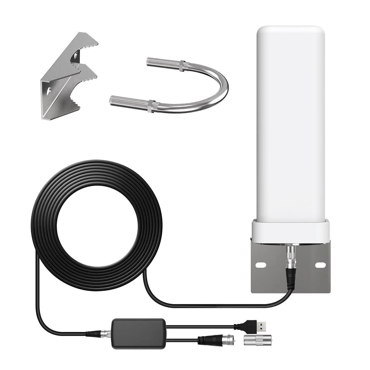 Extra Range 360 degrees Premium Antenna 2025 Hdtv Outdoor Antenna - in use