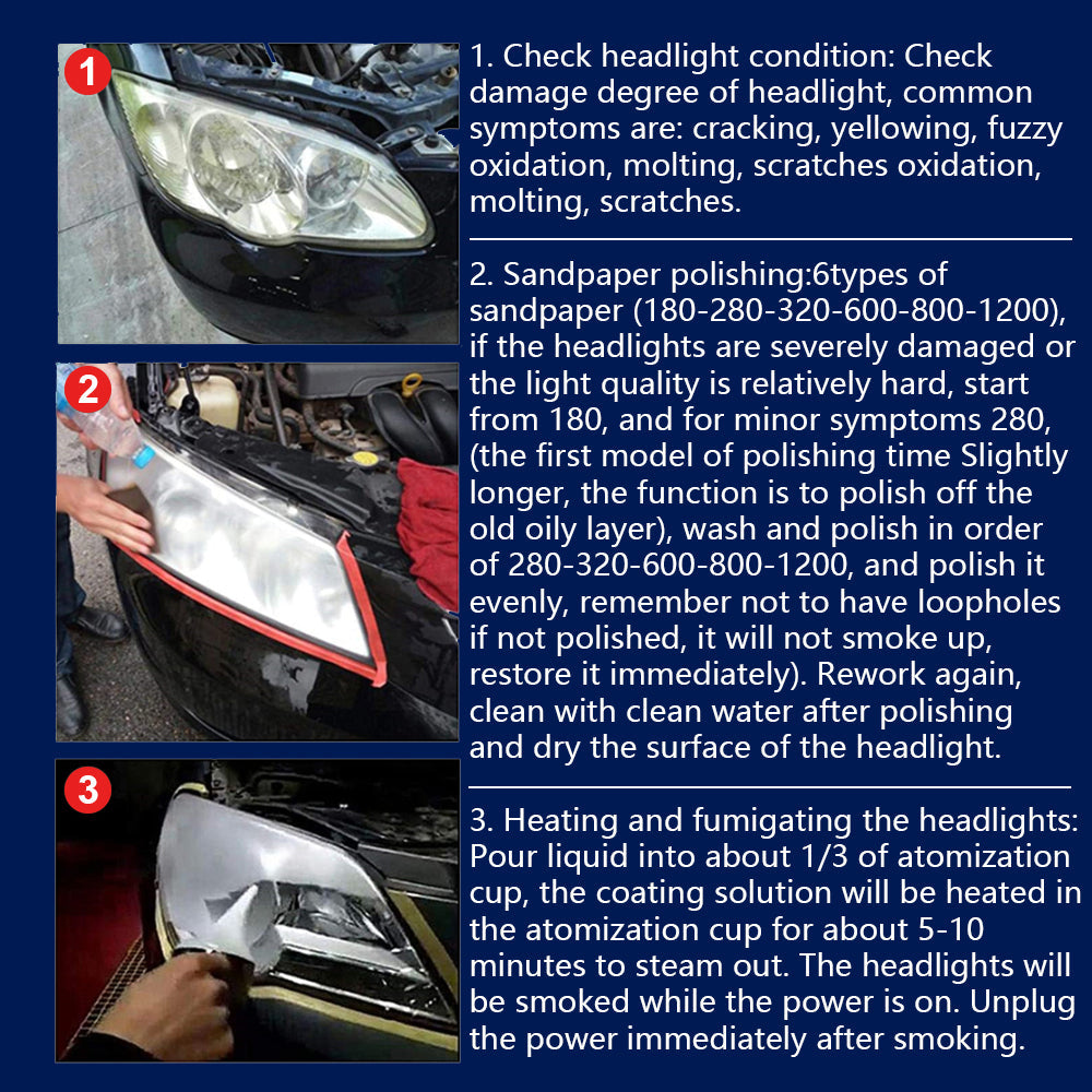 Headlight Restoration Kit - detail