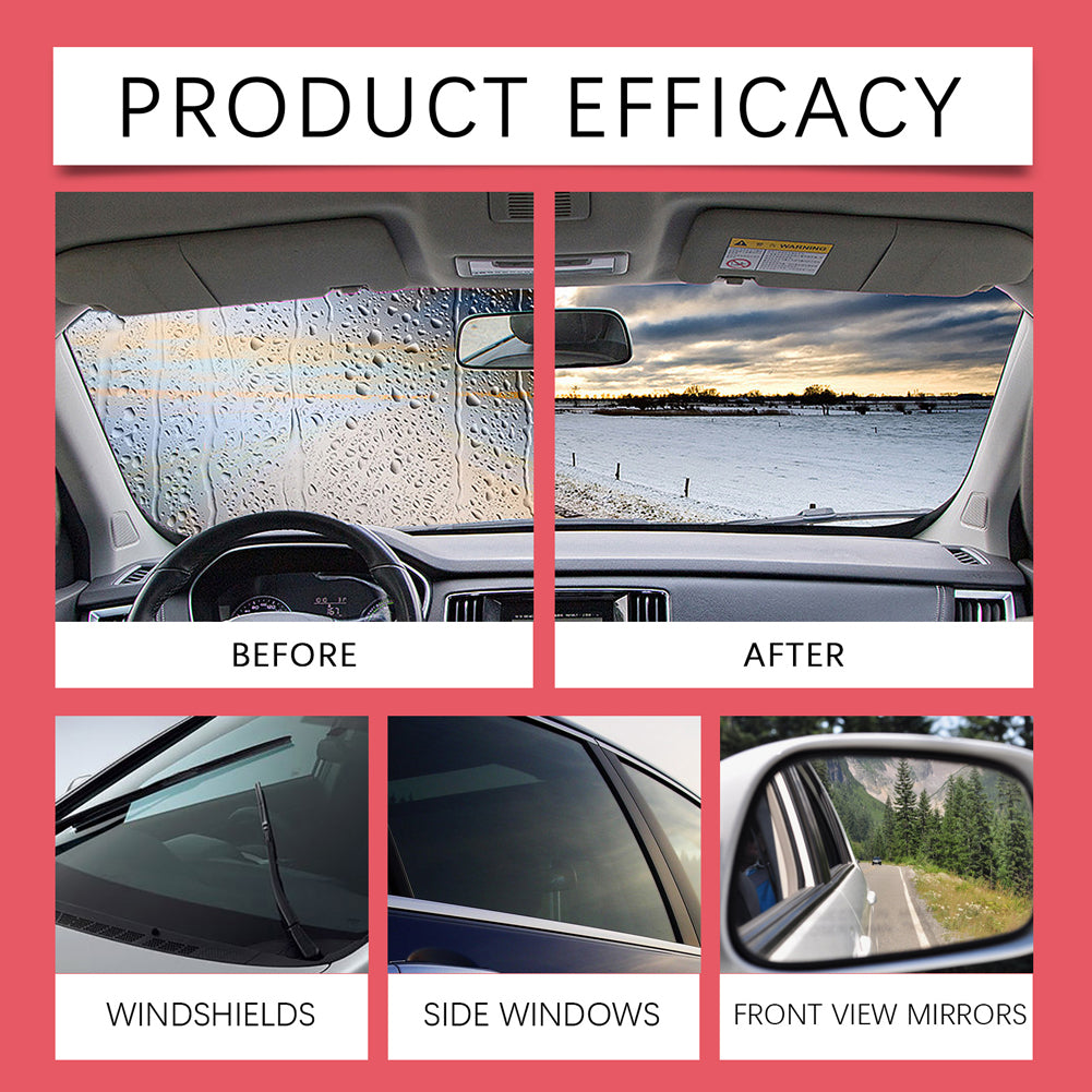 2-Set Car Glass Cleaner - in use